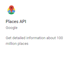 places api